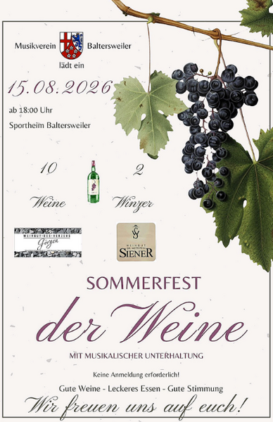 Weinfest Balterweiler