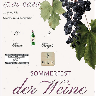 Weinfest Balterweiler