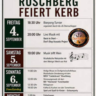 Kirmes Roschberg 1