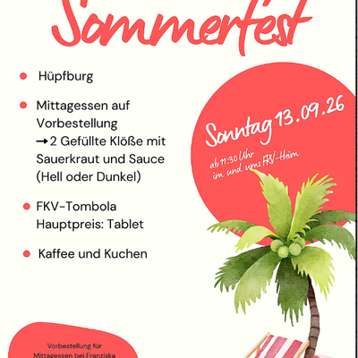 Sommerfest Karneval Furschweiler