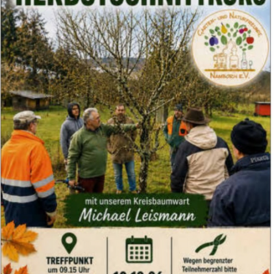 Herbstschnittkurs